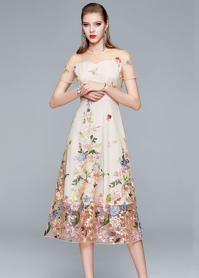 A Vintage Style Dress with Delicate Timeless Details