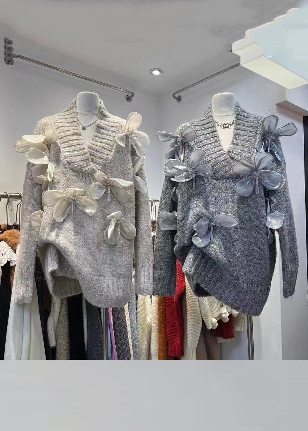 Classic Vintage Sweater with a Flattering Fit