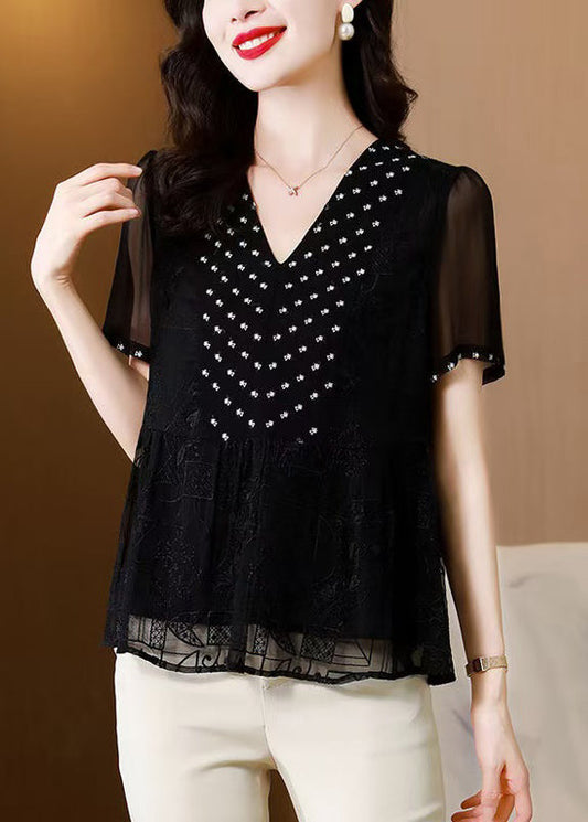 A Vintage Style Blouse with Delicate Timeless Details