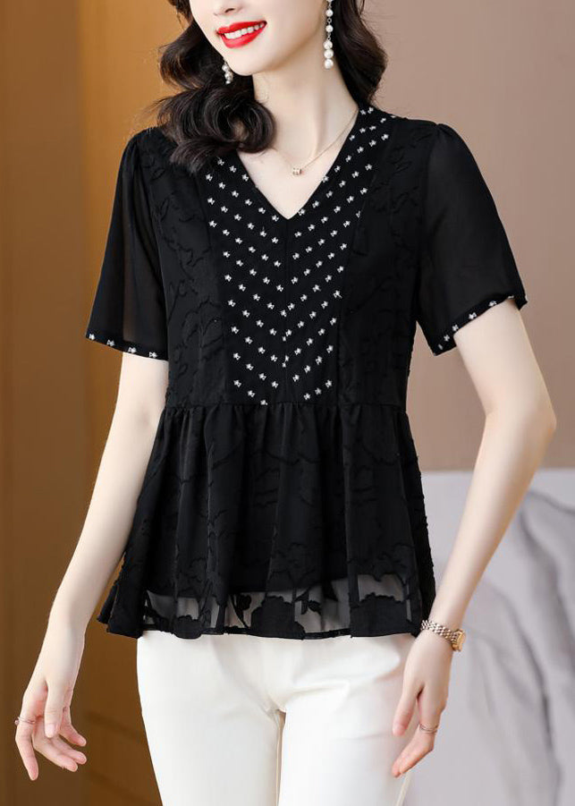A Vintage Style Blouse with Delicate Timeless Details
