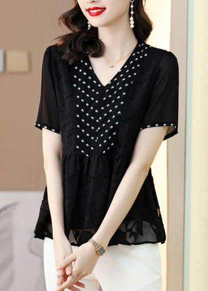 A Vintage Style Blouse with Delicate Timeless Details
