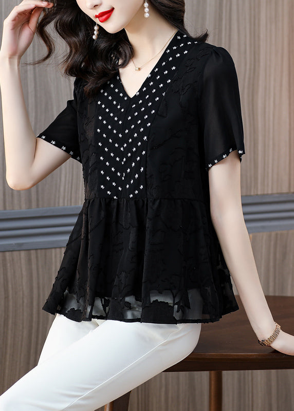 A Vintage Style Blouse with Delicate Timeless Details