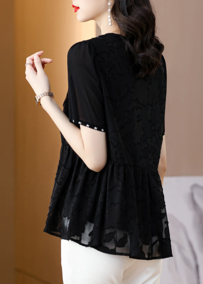 A Vintage Style Blouse with Delicate Timeless Details