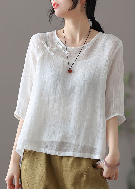 A Vintage Style Shirt with Delicate Timeless Details