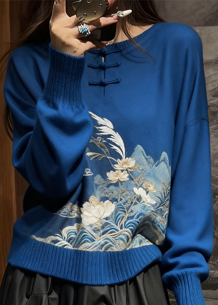 Beautifully Finished Sweater in a Timeless Design