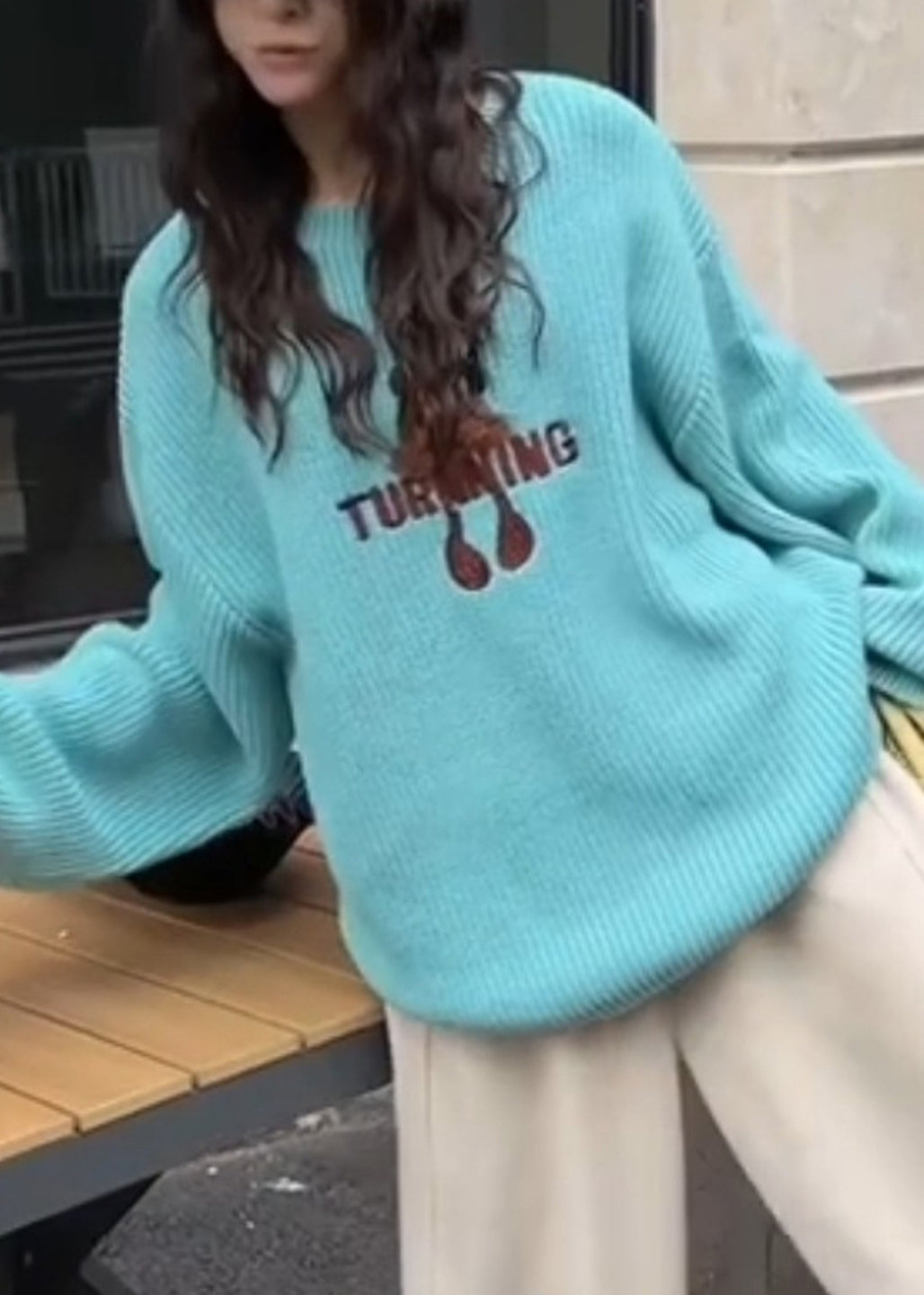 Classic Vintage Sweater with a Flattering Fit
