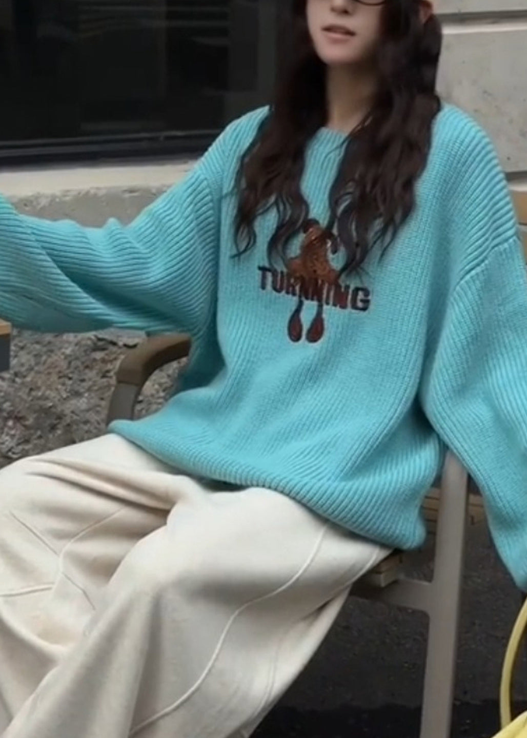 Classic Vintage Sweater with a Flattering Fit