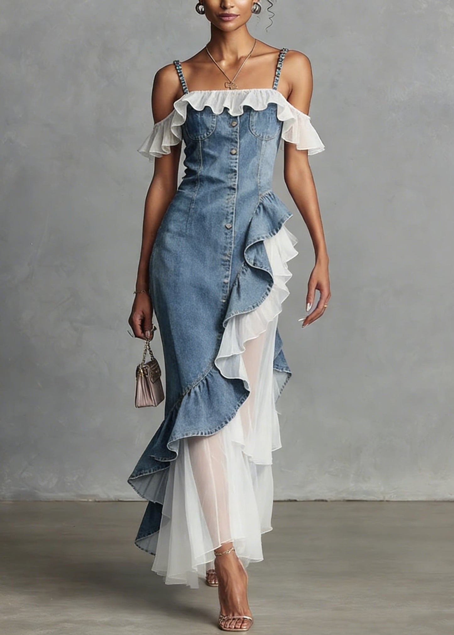 Elegantly Styled Dress for Everyday Wear