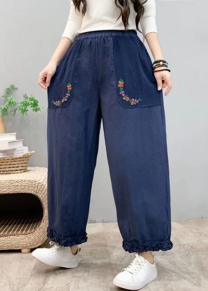 A Vintage Style Pants with Delicate Timeless Details