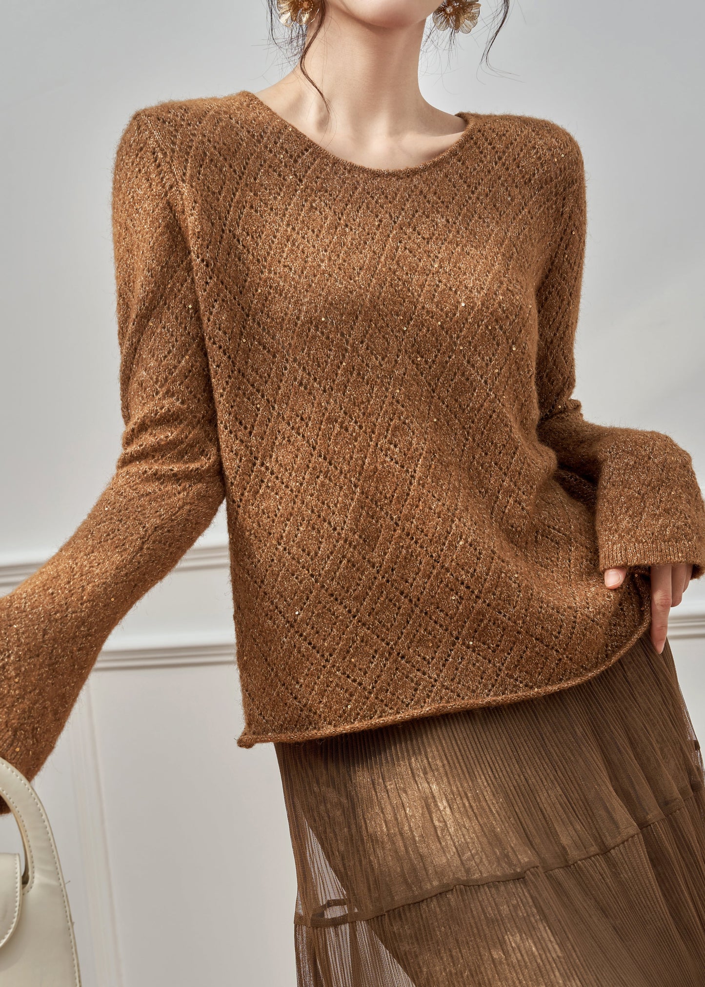 Vintage Inspired Sweater with a Contemporary Edge