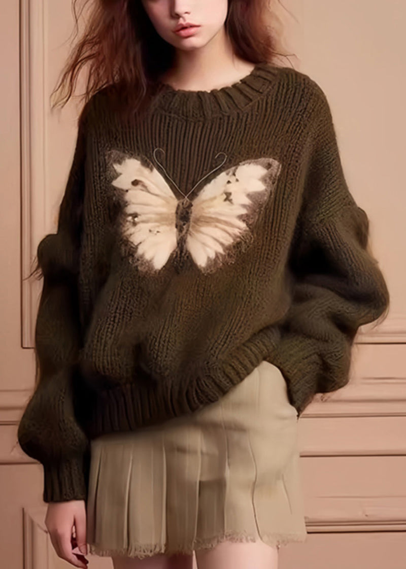 Vintage Inspired Sweater with a Contemporary Edge