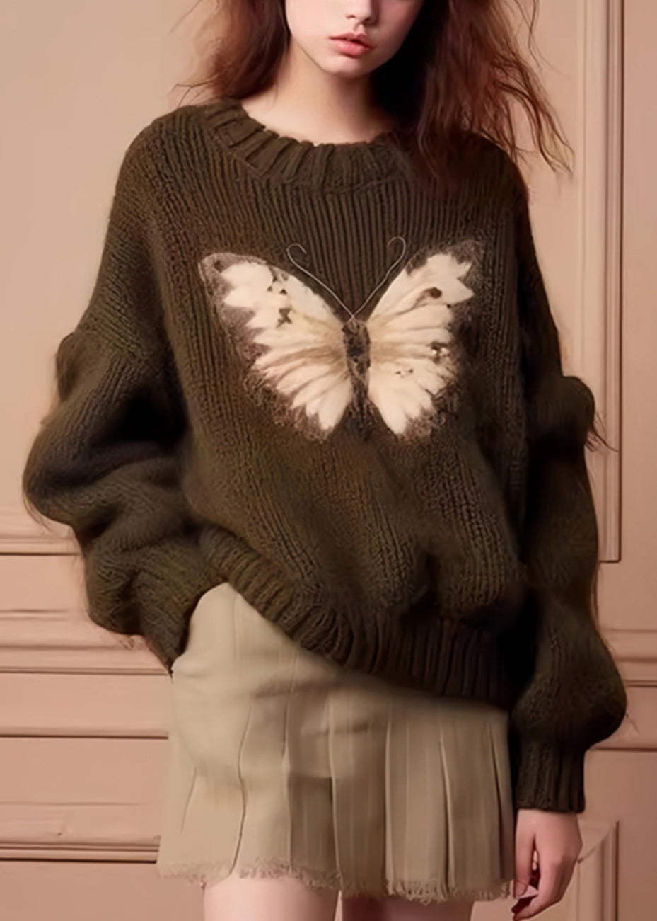 Vintage Inspired Sweater with a Contemporary Edge