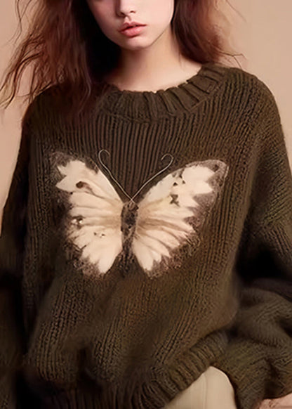 Vintage Inspired Sweater with a Contemporary Edge
