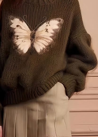 Vintage Inspired Sweater with a Contemporary Edge