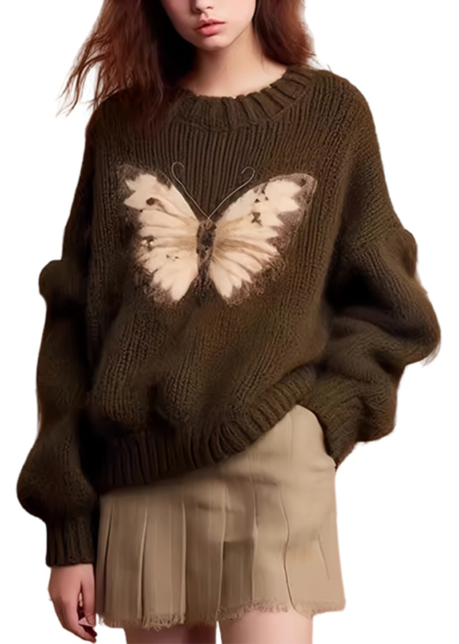 A Vintage Style Sweater with Delicate Timeless Details