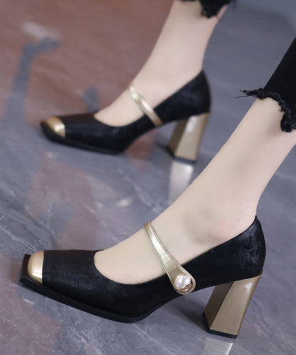 Classic Orthopedic Heels with Timeless Style