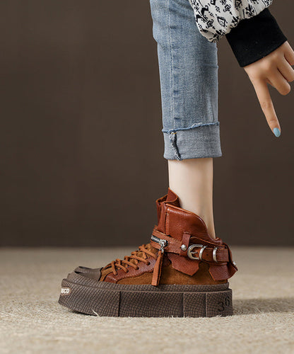 Graceful Orthopedic Boots for Modern Look
