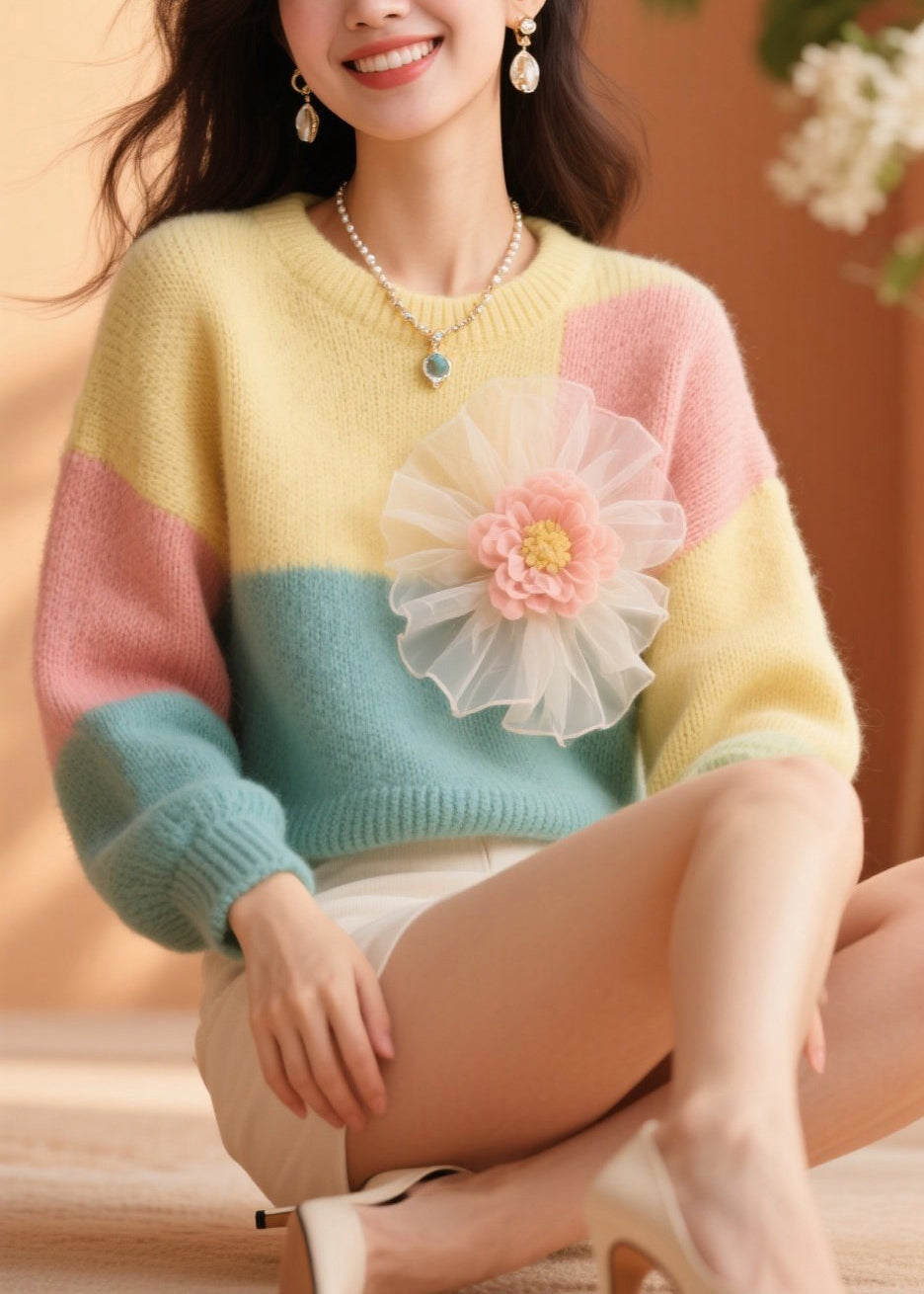 A Vintage Style Sweater with Delicate Timeless Details