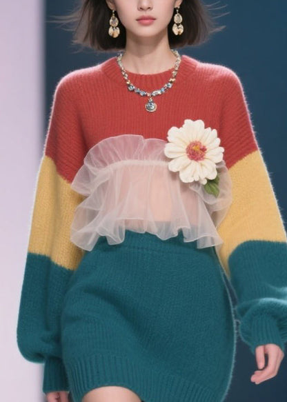 Vintage Inspired Sweater with a Contemporary Edge