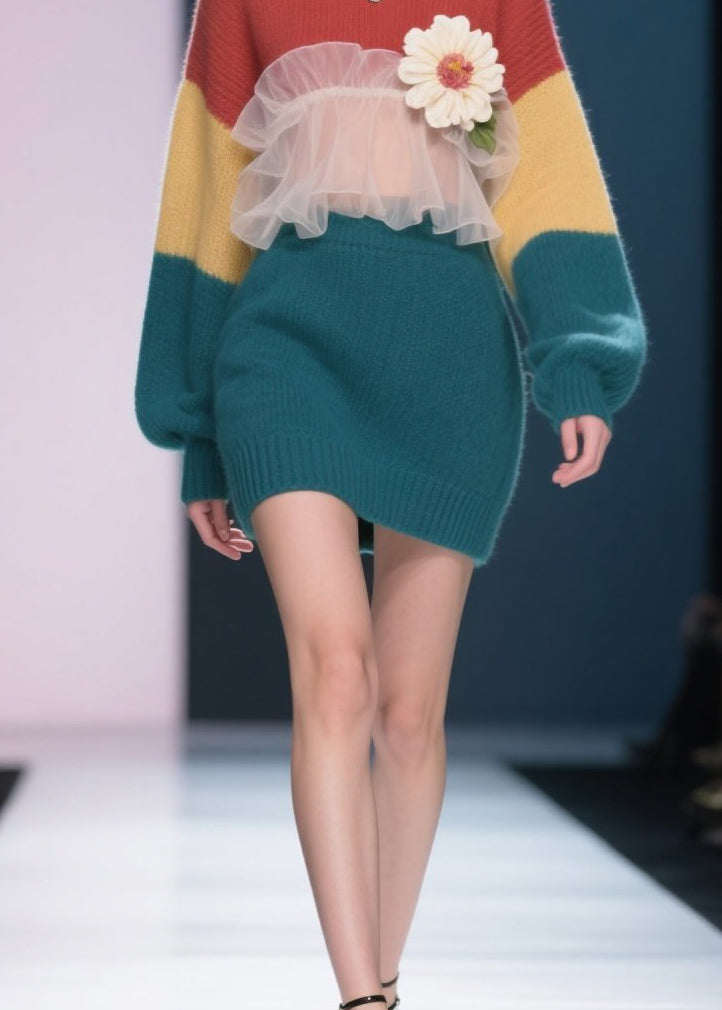 Vintage Inspired Sweater with a Contemporary Edge