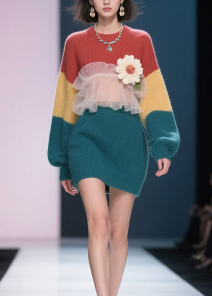 Vintage Inspired Sweater with a Contemporary Edge