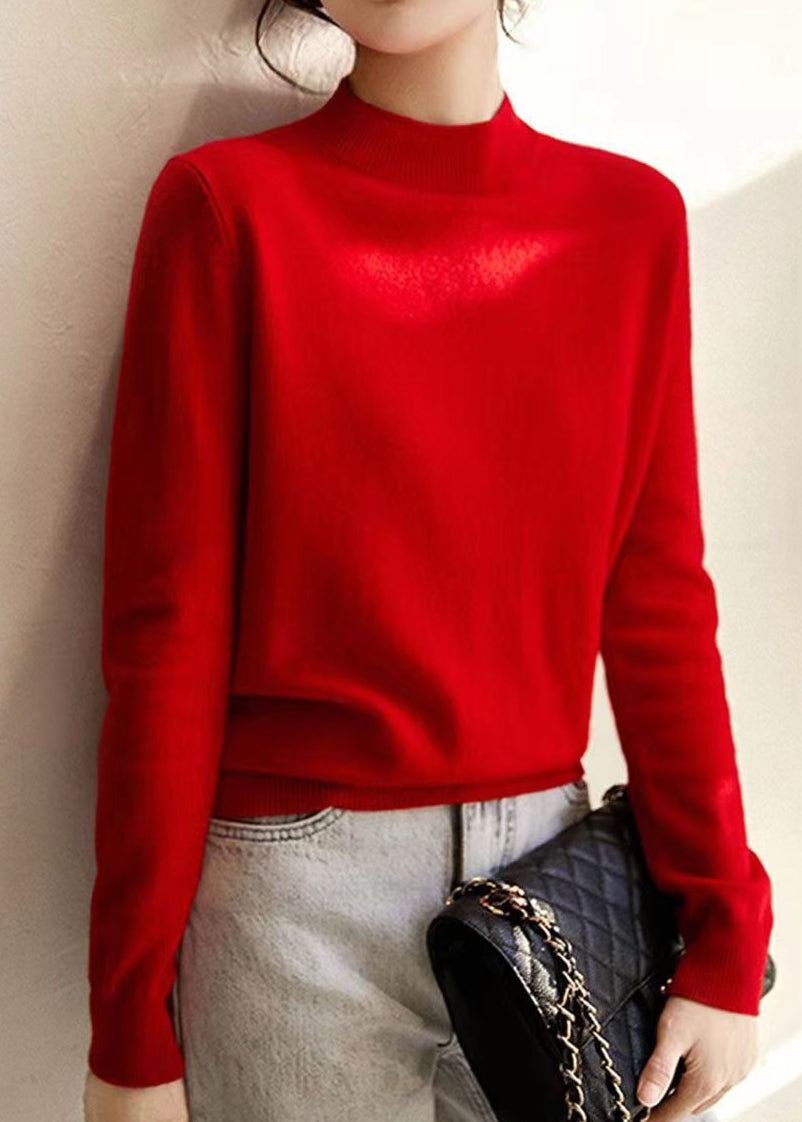 Well Tailored Pullover with a Graceful Silhouette