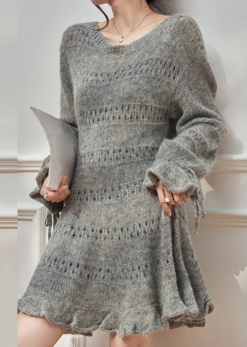 A Vintage Style Sweater with Delicate Timeless Details