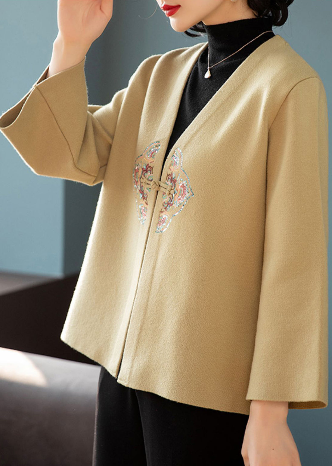 Sophisticated Coat with a Clean Classic Look