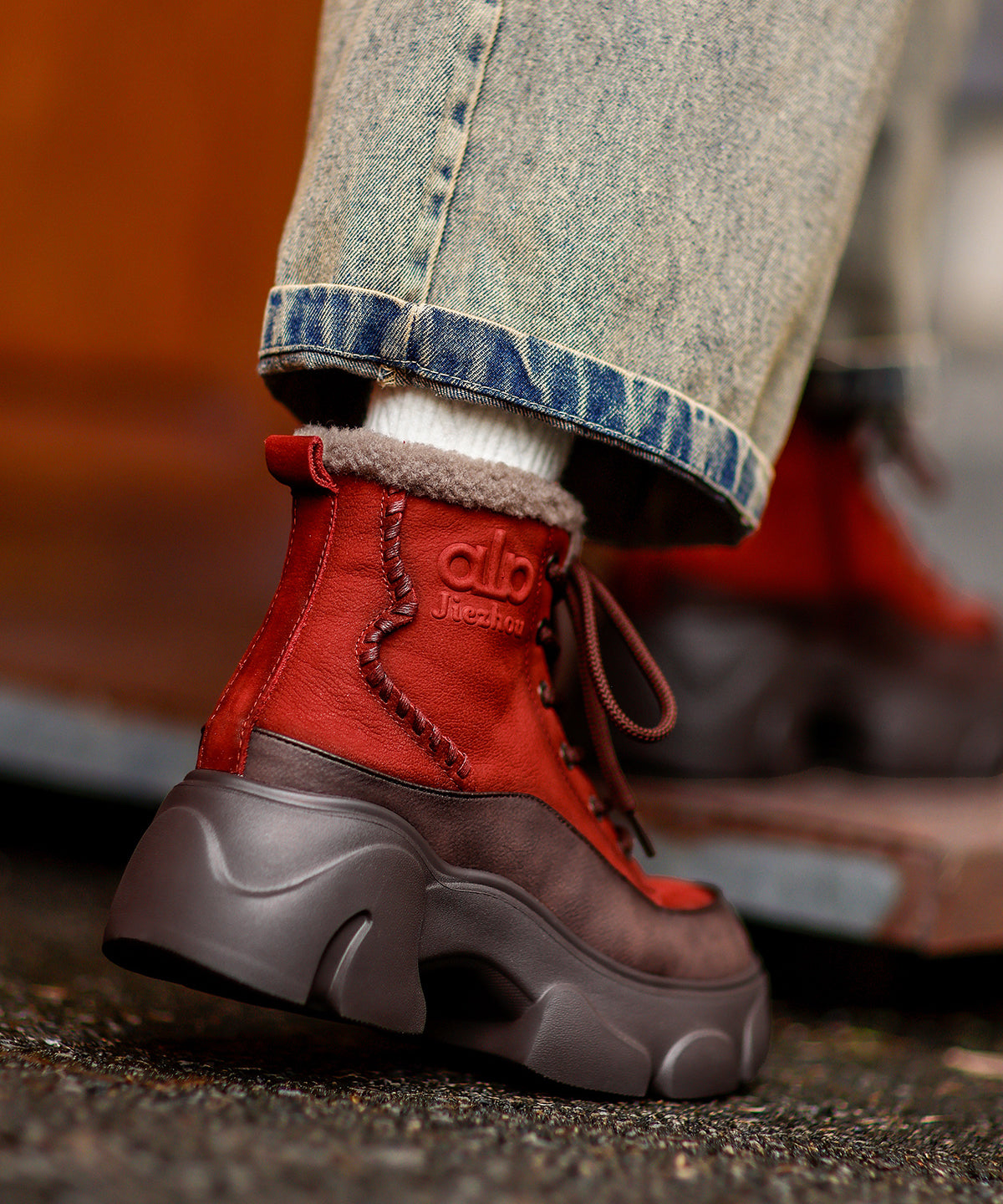 Vintage Inspired Orthopedic Boots