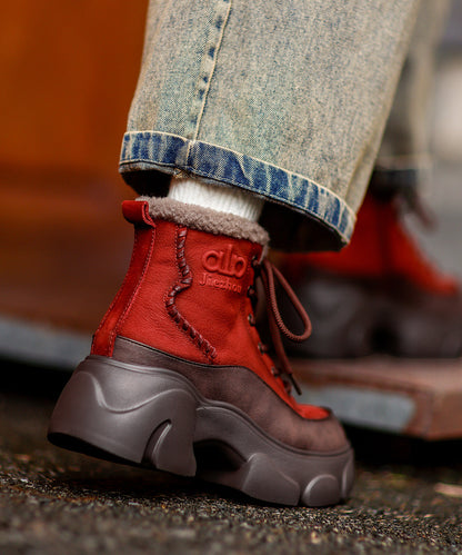 Vintage Inspired Orthopedic Boots