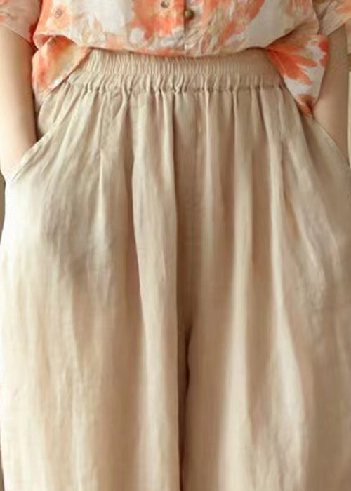 A Vintage Style Pants with Delicate Timeless Details