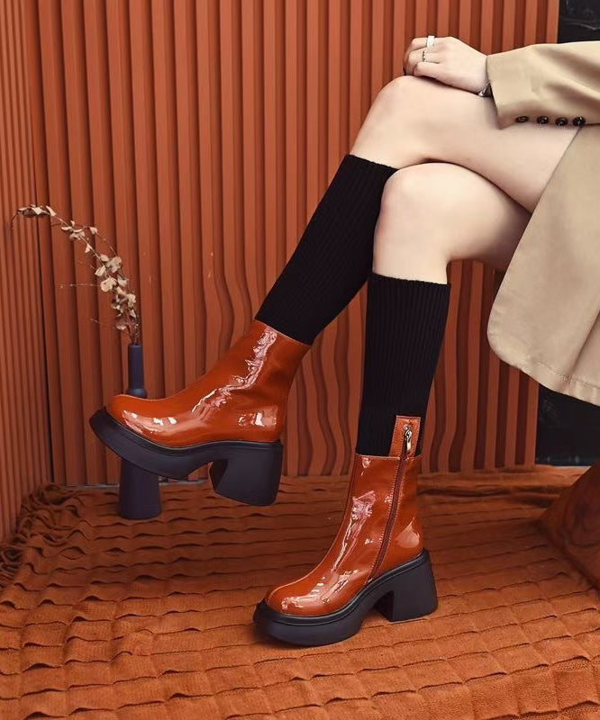 Classic Orthopedic Boots with Timeless Style
