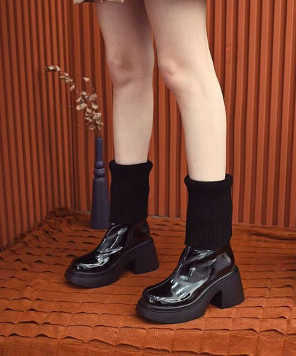 Classic Orthopedic Boots with Timeless Style