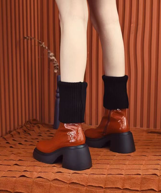 Classic Orthopedic Boots with Timeless Style