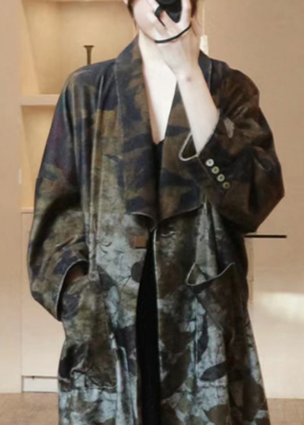 Classic Vintage Coat with a Flattering Fit