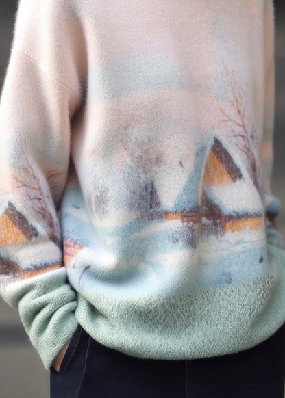 Classic Vintage Sweater with a Flattering Fit