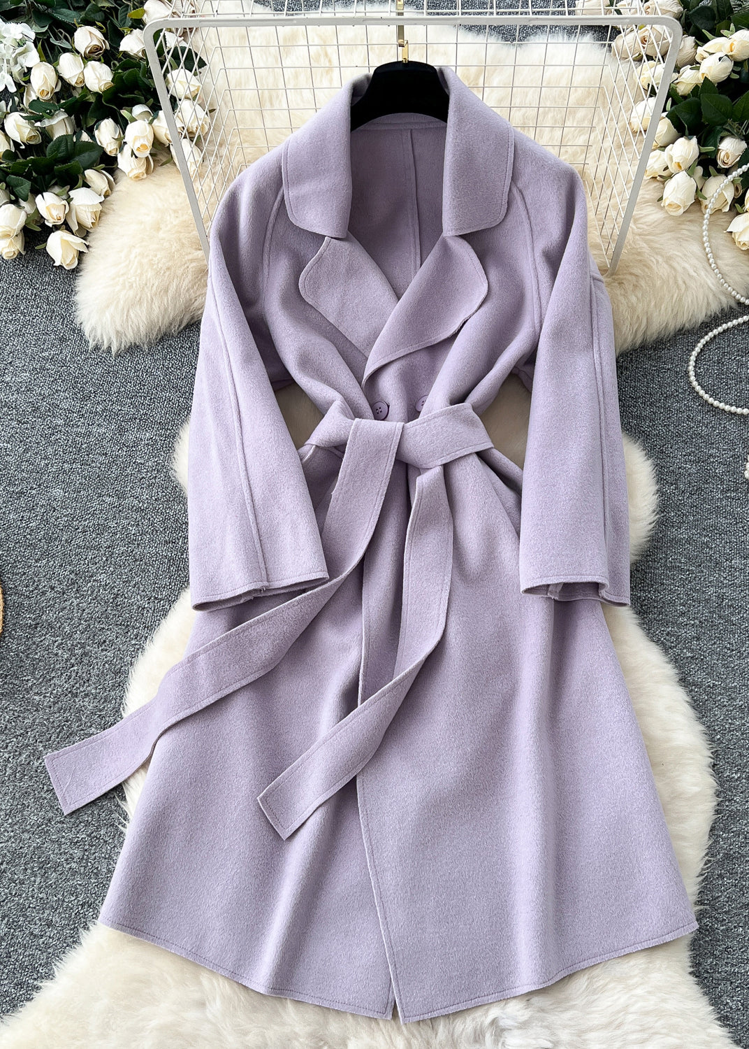 Gracefully Styled Coat for Any Occasion