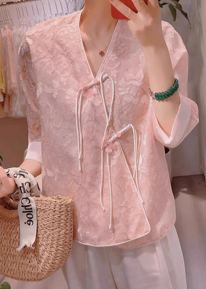 Vintage Inspired Blouse with a Contemporary Edge