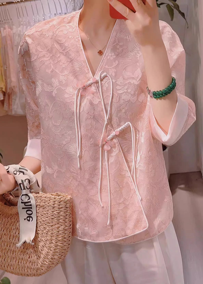 Vintage Inspired Blouse with a Contemporary Edge