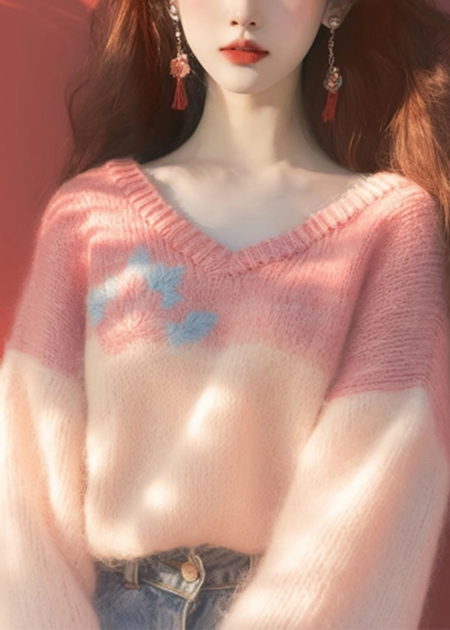 A Vintage Style Sweater with Delicate Timeless Details