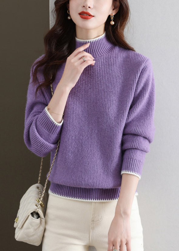 Beautifully Finished Sweater in a Timeless Design
