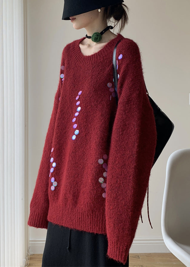 Vintage Inspired Sweater with a Contemporary Edge