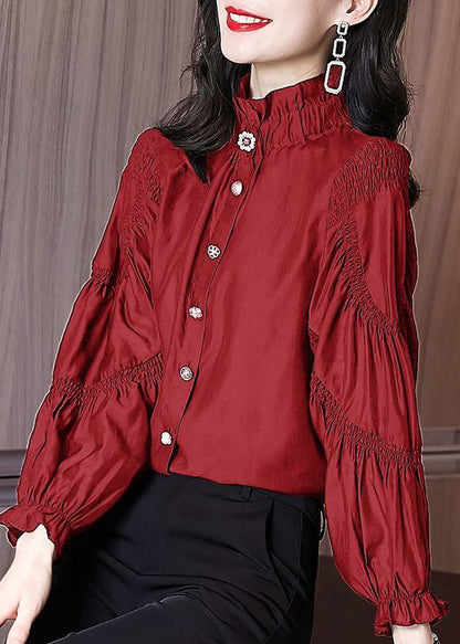 Classic Vintage Blouse with a Flattering Fit