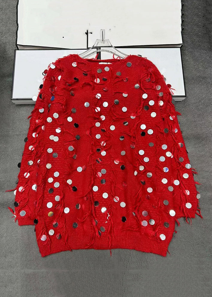A Vintage Style Sweater with Delicate Timeless Details