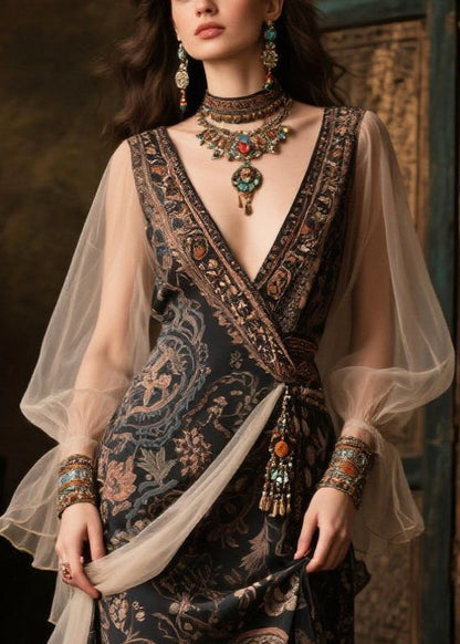 A Vintage Style Dress with Delicate Timeless Details