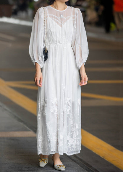 A Vintage Style Dress with Delicate Timeless Details