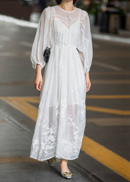 A Vintage Style Dress with Delicate Timeless Details