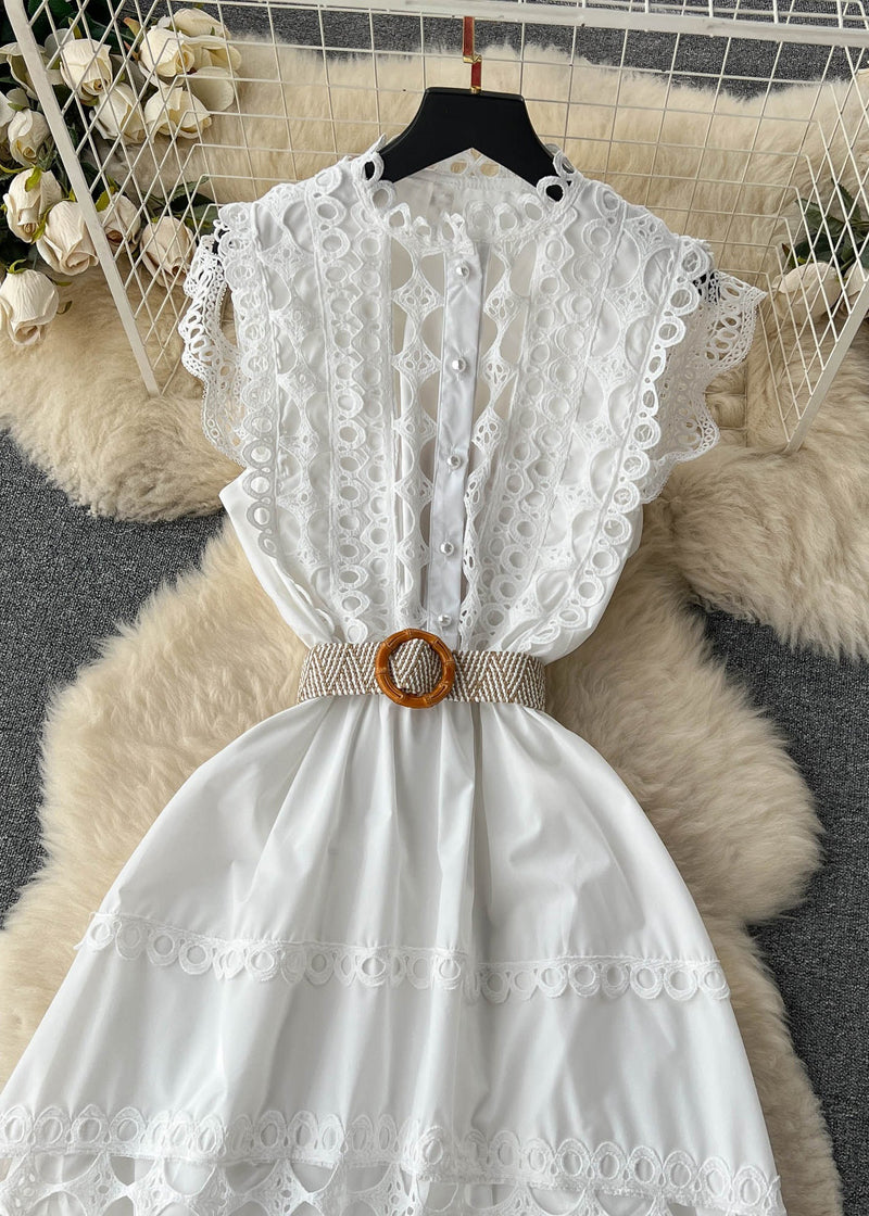 A Vintage Style Dress with Delicate Timeless Details