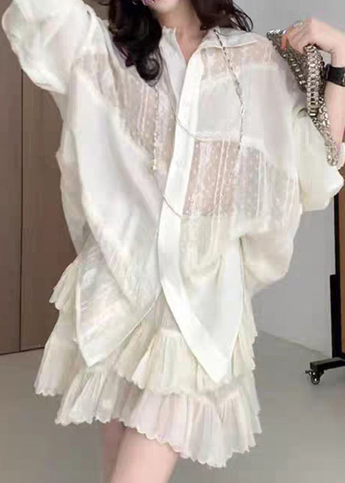 A Vintage Style Shirt with Delicate Timeless Details