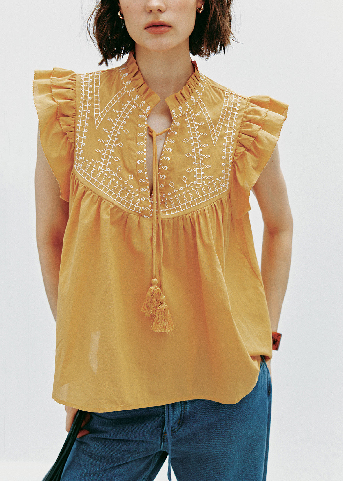 Classic Vintage Top with a Flattering Fit